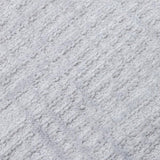 Elements Crisscross Grey Rug | Modern Geometric Design with Plush Comfort