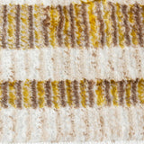 Glitz Art Deco Rug | Chic Geometric Design in Ochre & Beige