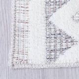 Oslo Nina Rug | Elegant Geometric Design with Neutral Tones