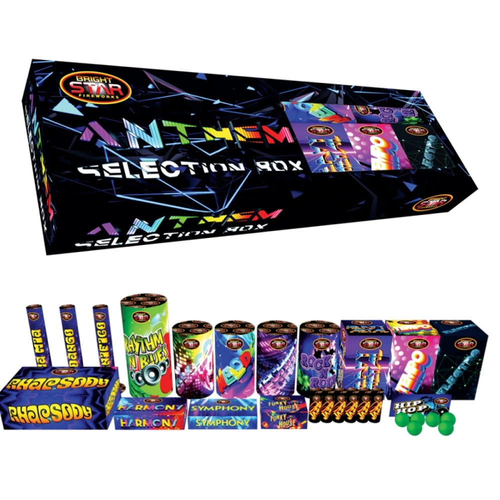 Bright Star Fireworks Selection Box | 48pc