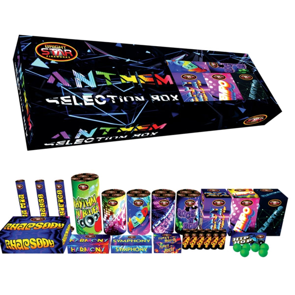 Bright Star Fireworks Selection Box | 48pc