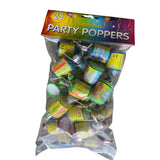Party Poppers - Traditional - 20 Pack