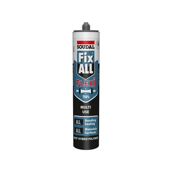 Soudal Fix All Flexi White Sealant Adhesive | 290ml