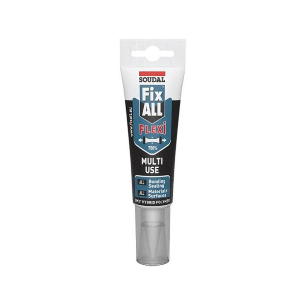 Soudal Fix All Flexi White Sealant Adhesive | 125ml