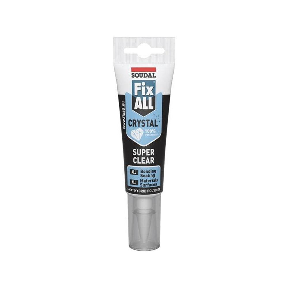 Soudal Fix All Crystal Sealant Adhesive | 125ml