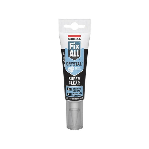 Soudal Fix All Crystal Sealant Adhesive | 125ml