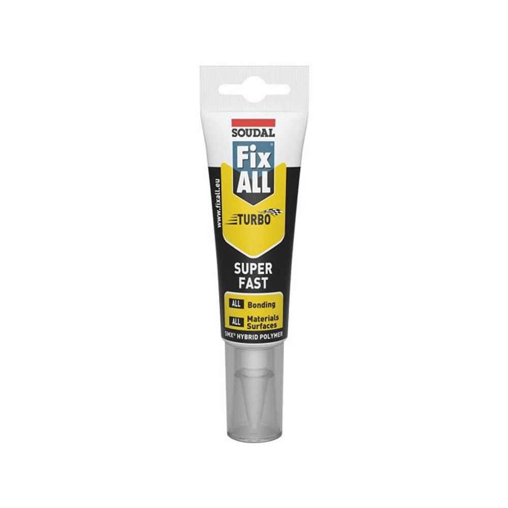 Soudal Fix All Turbo White Sealant Adhesive | 125ml