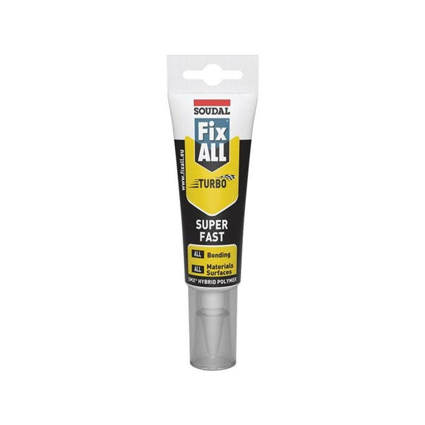 Soudal Fix All Turbo White Sealant Adhesive | 125ml