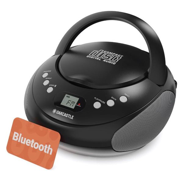 Majority Oakcastle Black CD250 CD Boombox