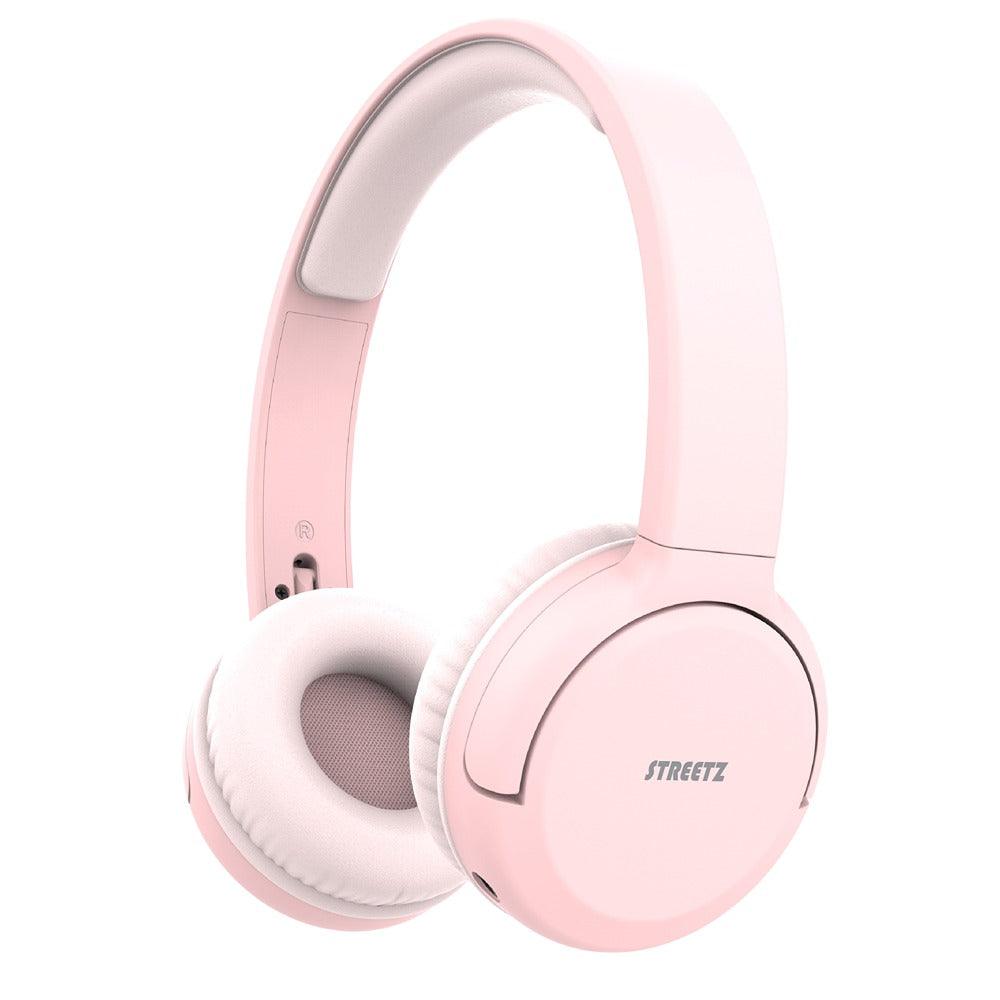 Streetz Bluetooth Headphone | Pink | 20 Hours Playtime