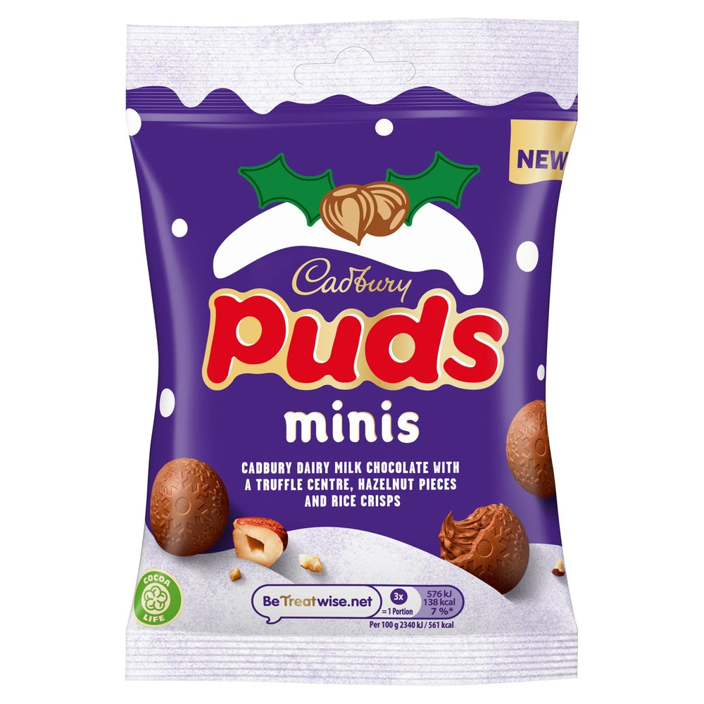 Cadbury Puds Mini - Chocolate Treat - 73g