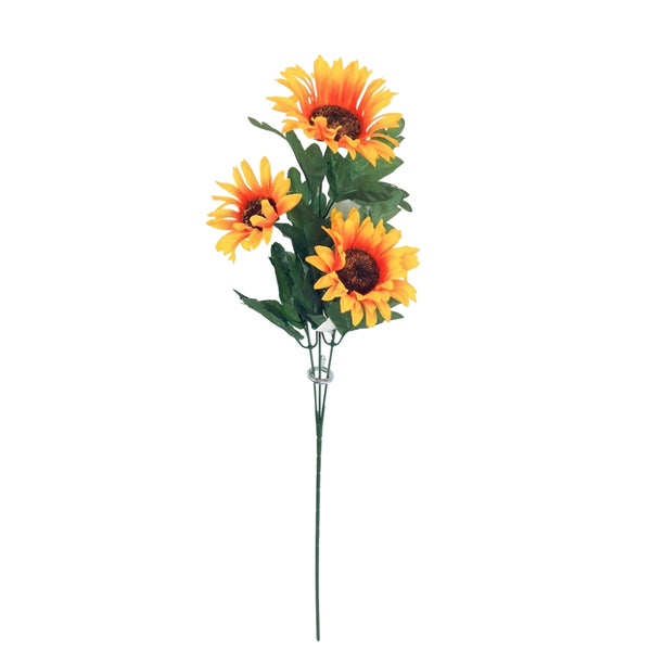 3pc Sunflower Stem | Artificial Flower Stem