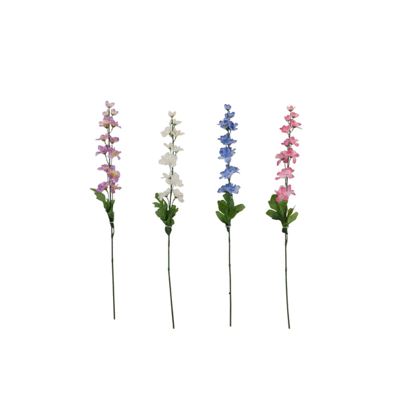 Delphinium Stem Assorted Colours | One Supplied — Assorted Designs