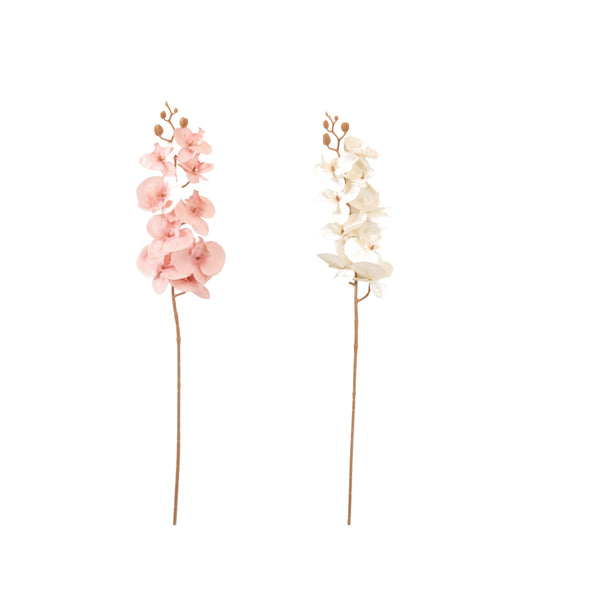 Artifical Flower Orchid Stem 3 Colours 95cm | 95cm Stem | 3 Assorted Colours