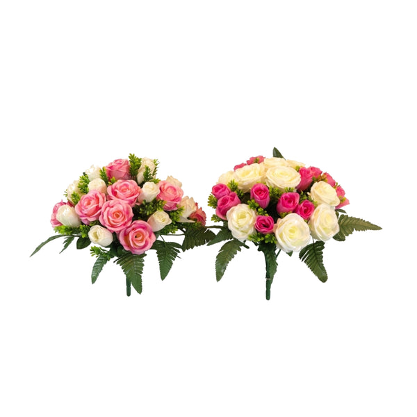 Rose/Rosebud Mix Bush | Assorted Designs