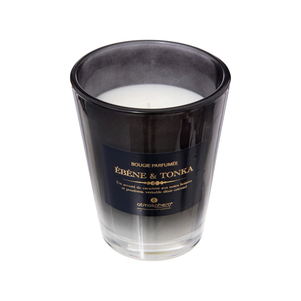 Atmosphera Alma Ébène & Tonka Scented Candle | 270g, Glass Jar