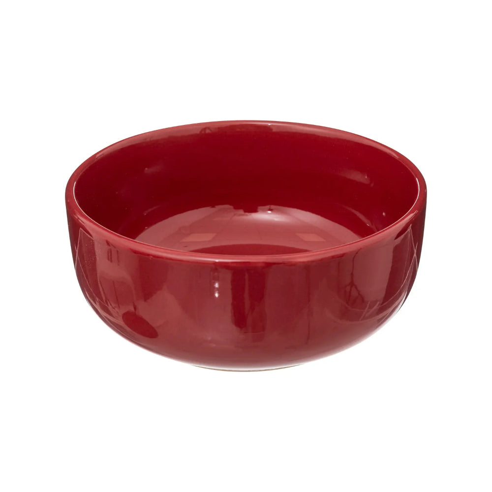 Secret de Gourmet Garnet Red Bowl | 15cm, High-Gloss Finish
