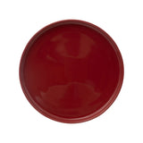 Secret de Gourmet Garnet Red Dinner Plate | 27cm, Glossy Finish