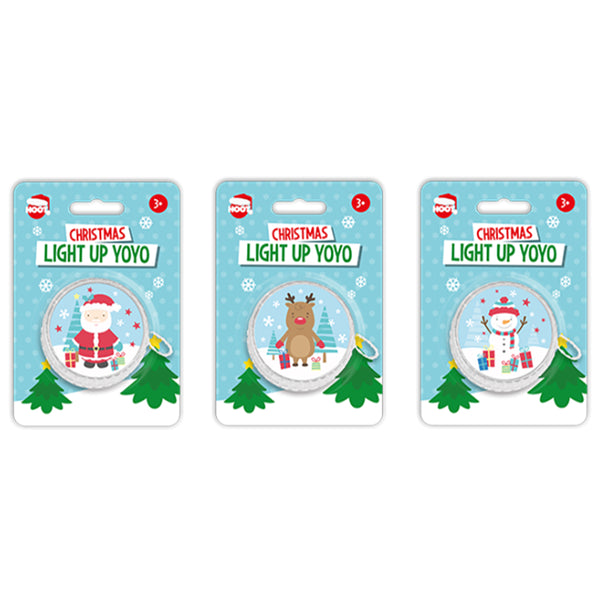Christmas Light-Up Yo-Yo | Assorted Designs and Colours, Ages 3+