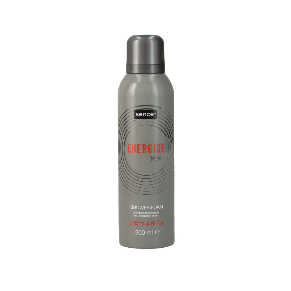 Sence Collecton Energising Men's Shower Foam | Lemon & Bergamot, 200 ml