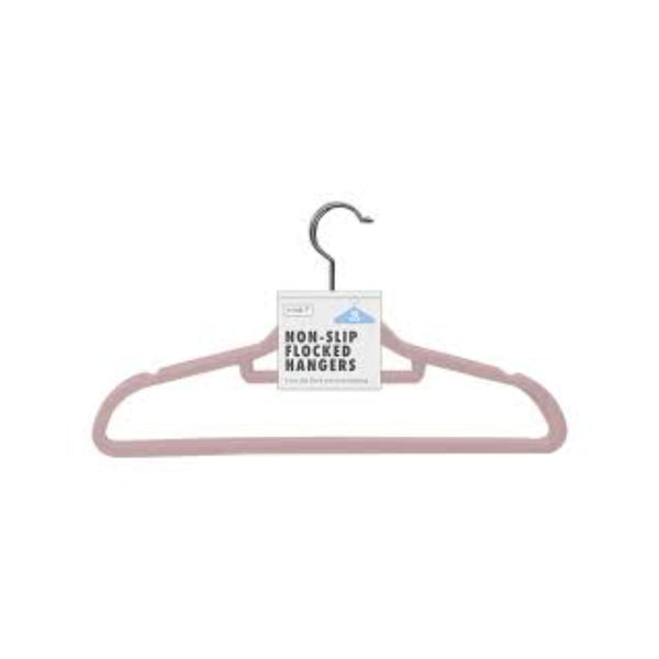 Habit Flocked Non-Slip Hangers | Pack of 10