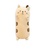 Assorted Soft Plush Cat Cuddle Pillow | 40cm, Long Body Designs