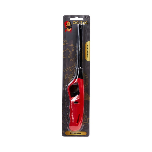 Zig-Zag Utility Lighter | Refillable, Long-Reach, Trigger Ignition