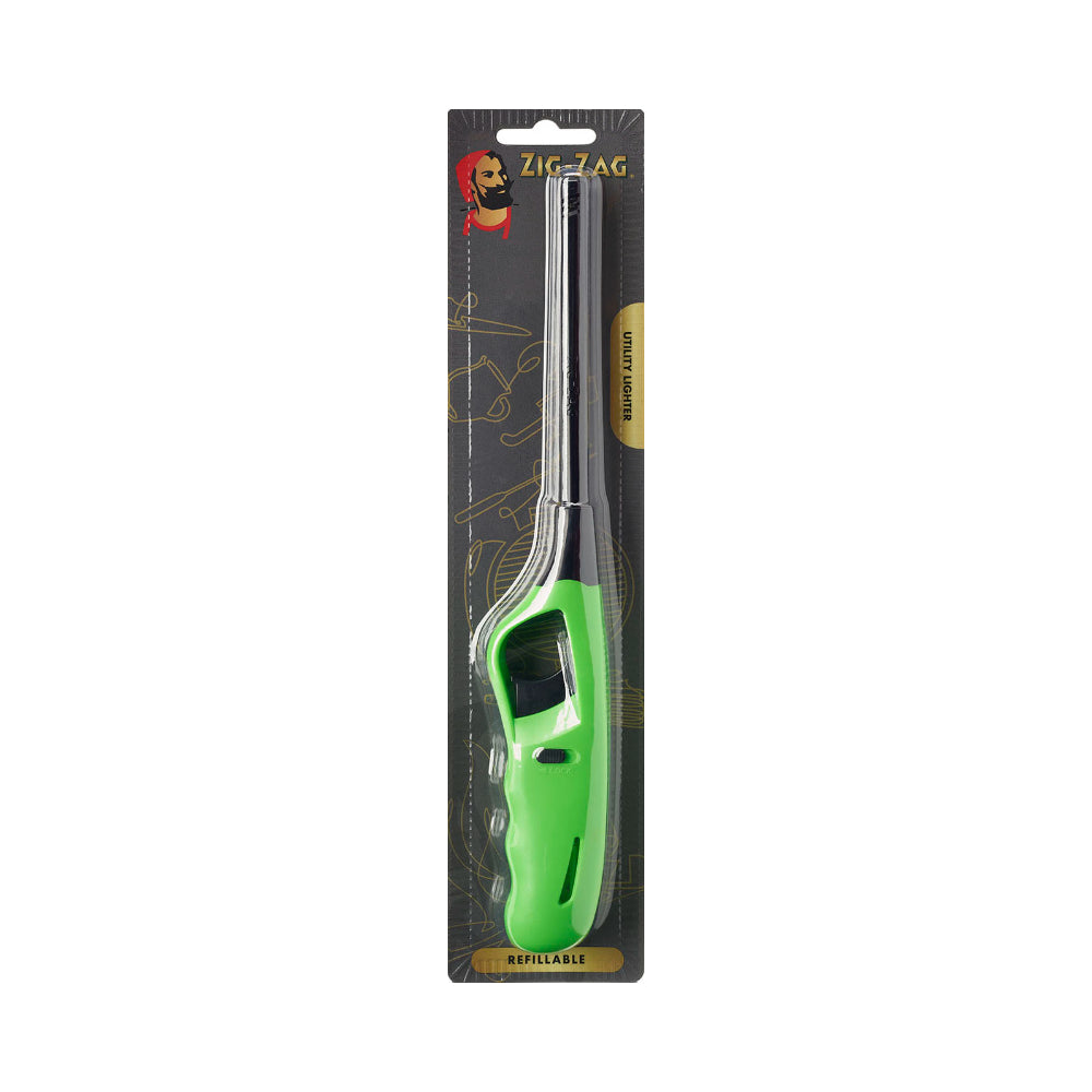 Zig-Zag Utility Lighter | Refillable, Long-Reach, Trigger Ignition