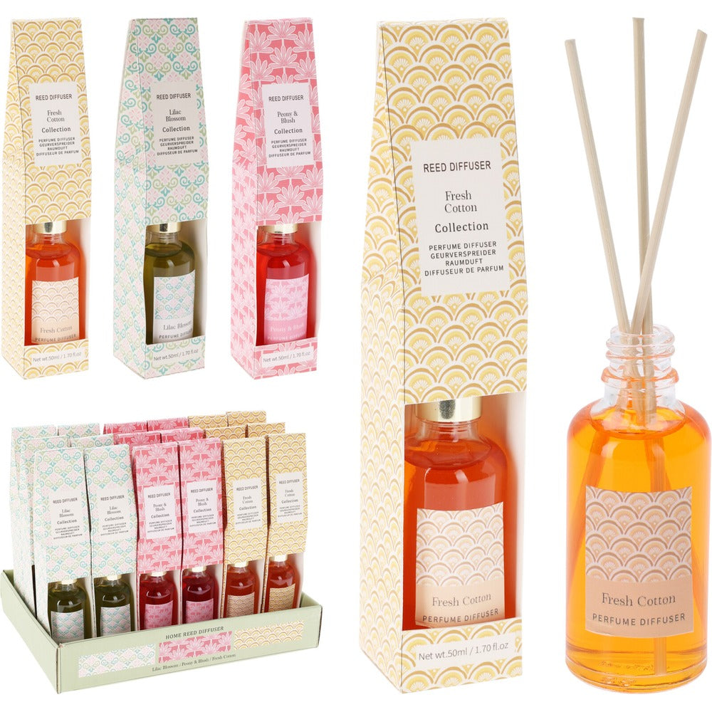 Summer Diffuser 50ml Assorted Designs | Reed Fragrance