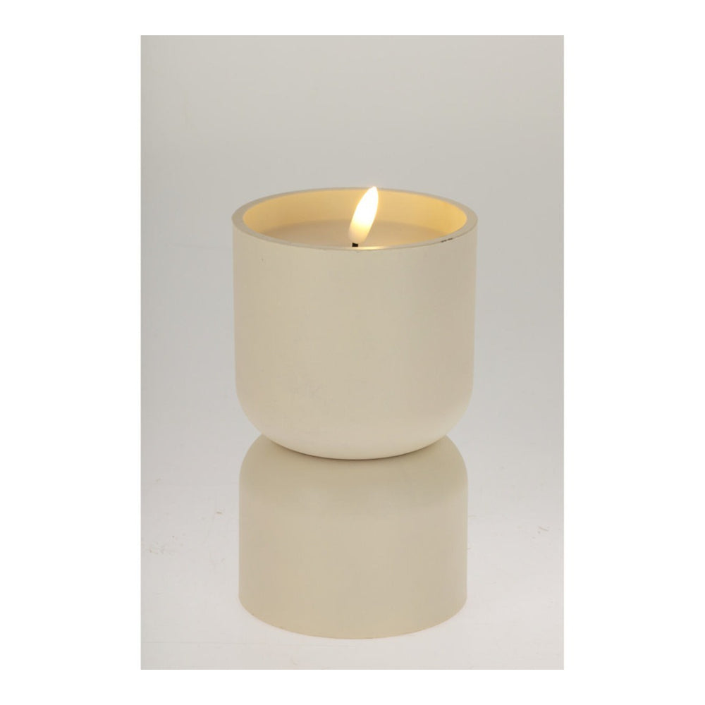 Battery-Operated LED Outdoor Candle | 13cm, 3 Assorted Colours