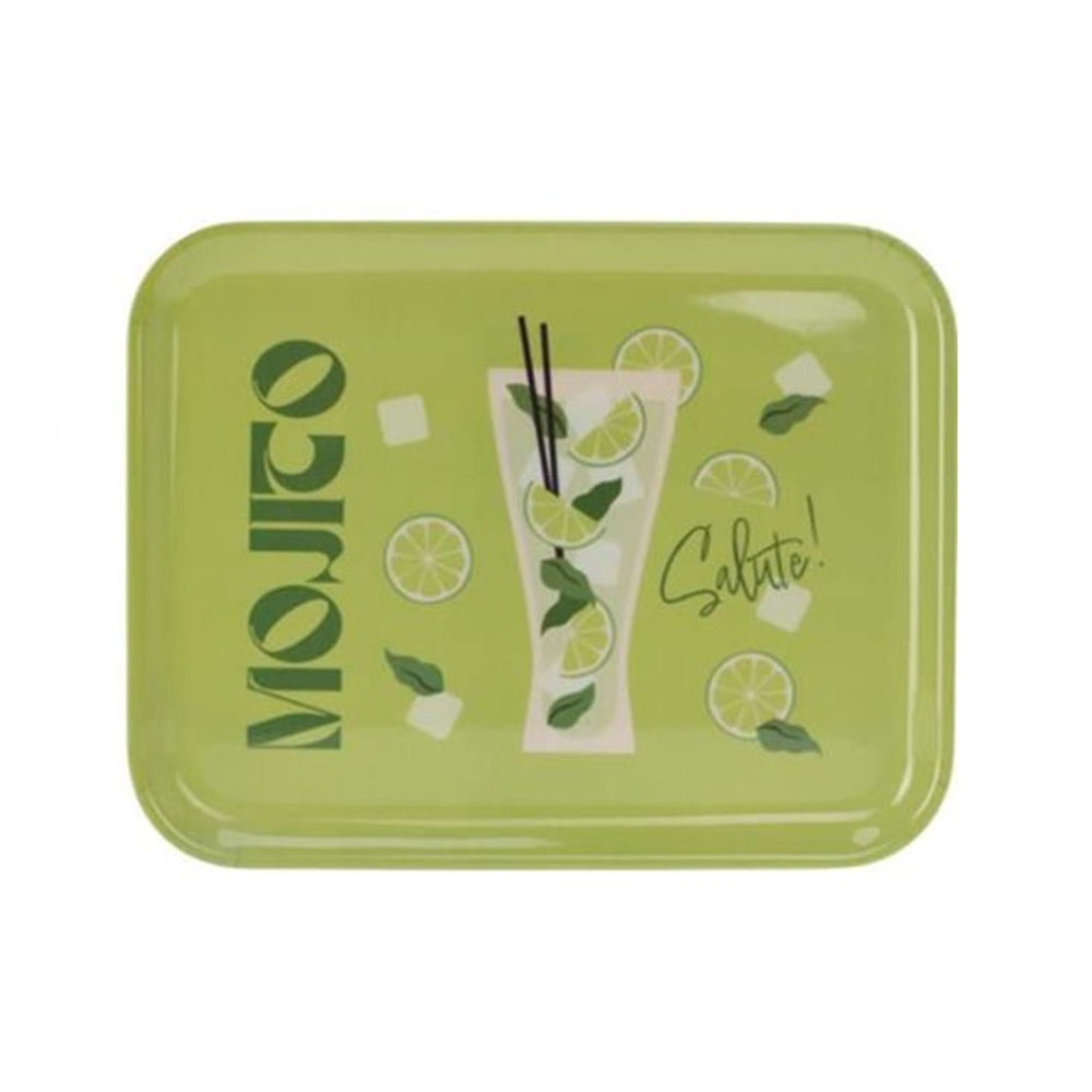 Cocktail Design Serving Tray | 3 Assorted Designs, Bright Colours