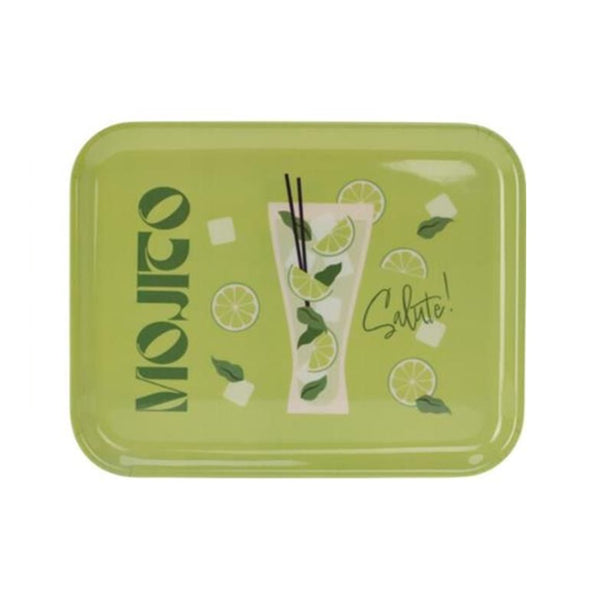 Cocktail Design Serving Tray | 3 Assorted Designs, Bright Colours