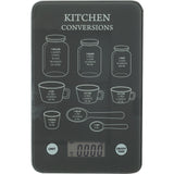 Digital Glass Kitchen Scale with LCD Display | 21.5 x 15cm, Assorted Colours