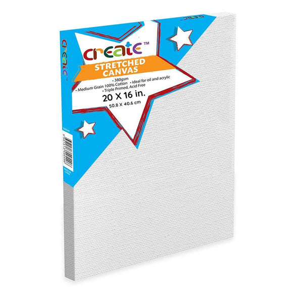 Create 100% Cotton Medium Grain Canvas | 50 x 40cm