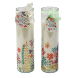 SIL Floral Spring Tube Candle | 6x20cm