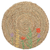 SIL Floral Embroidered Placemat | 38cm