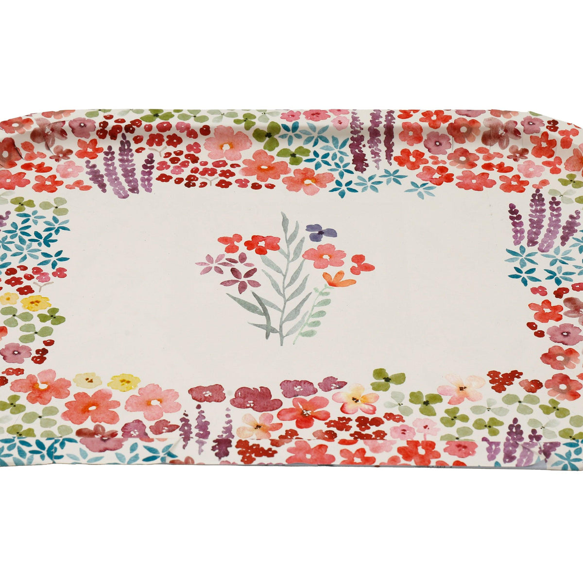 SIL Vibrant Floral Tray | 40.5cm