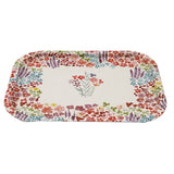 SIL Vibrant Floral Tray - 40.5cm
