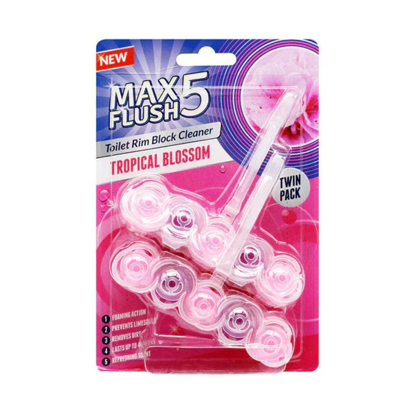 Max Flush Tropical Blossom Barcode | Twin Pack