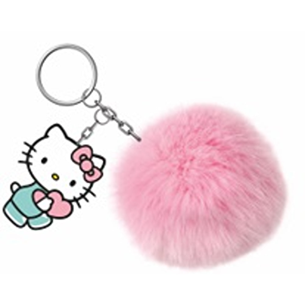 Hello Kitty Pom Pom Keyring | Hello Kitty Pom Pom Keyring Design