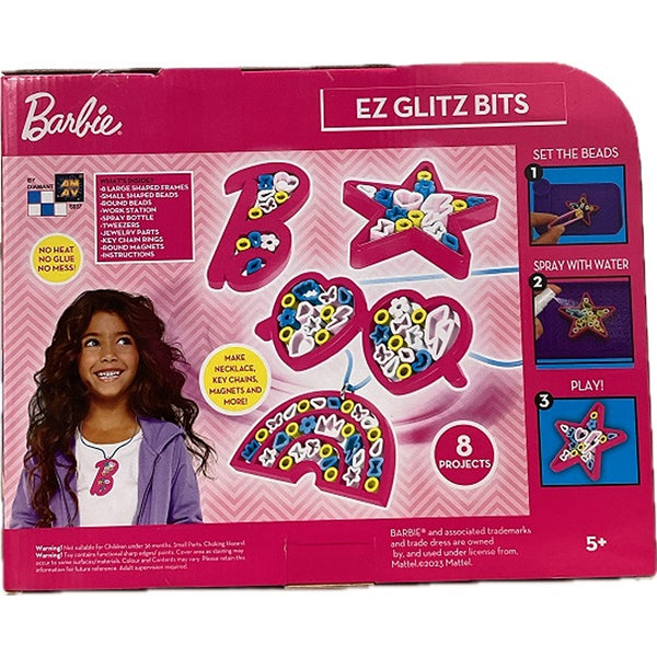 Barbie Ez Glitz-Bits Jewel Set - Jewellery Craft Kit