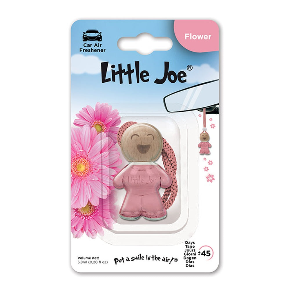 Little Joe Bottle Flower Car Air Freshener | Flower Fragrance, Up to 45 Days