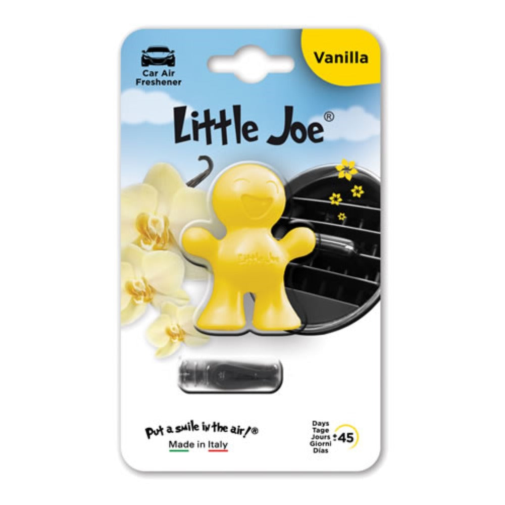 Little Joe Vanilla Car Air Freshener | Compact & Easy Clip-On