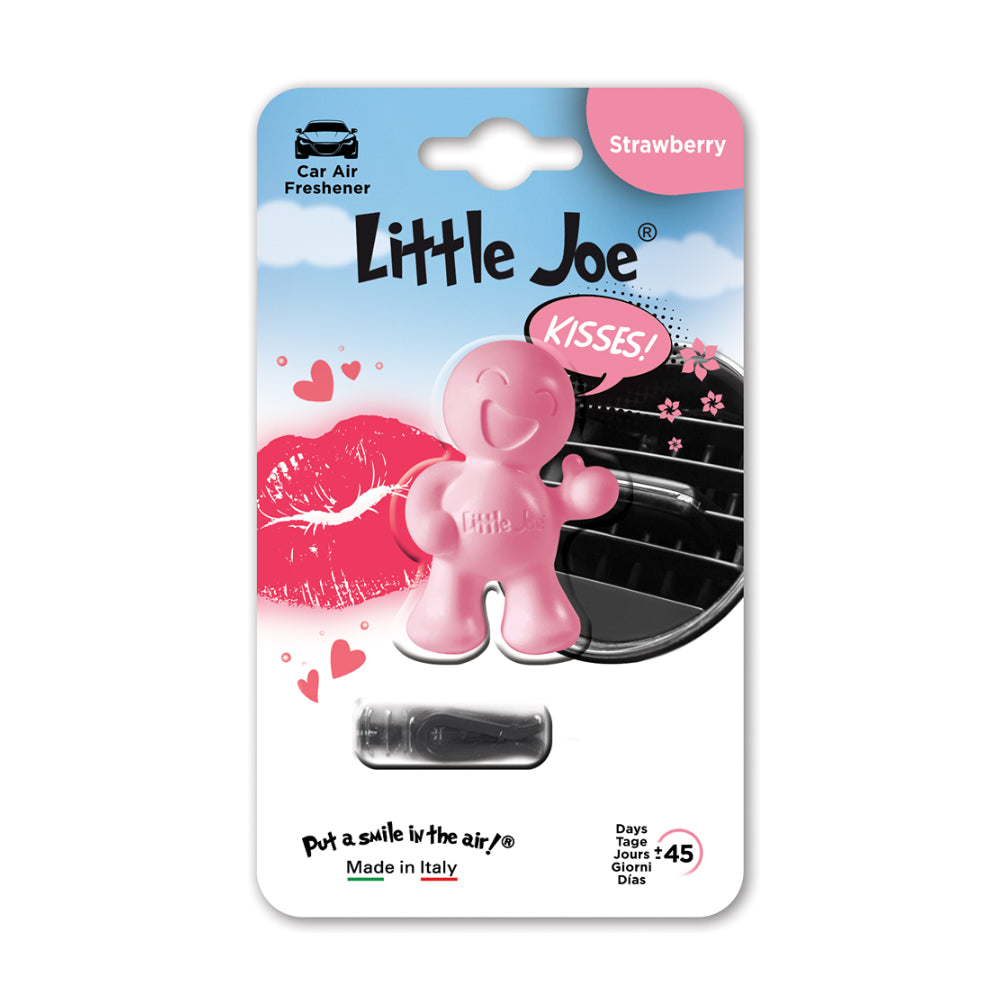 Little Joe Thumbs Up Strawberry Car Air Freshener | Vent Clip, 45 Days