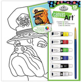 Cocomelon Canvas Art Kit | Captain Dog Acrylic Paint Set