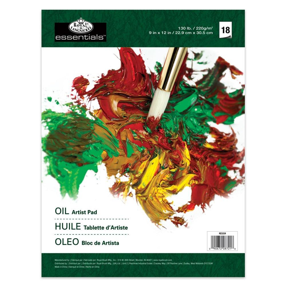 Royal & Langnickel 9 x 12 Oil Artist Pad | 130 lb. Weight