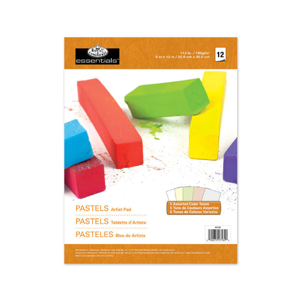 5 Colour Pastel Artist Drawing and Colouring Set - 9 x 12 Size