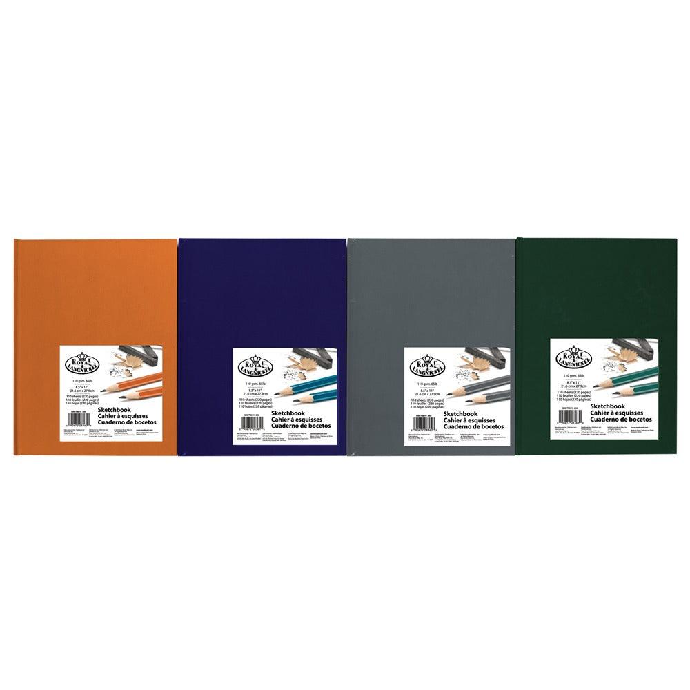 Alligator Hardbound Sketchbook | 8.5x11" | 4 Colors
