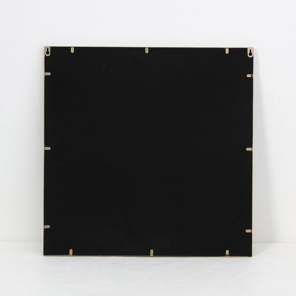 Beige Marble Effect Rectangular Framed Wall Mirror | 40 x 50cm