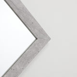 Beige Marble Effect Rectangular Framed Wall Mirror | 40 x 50cm